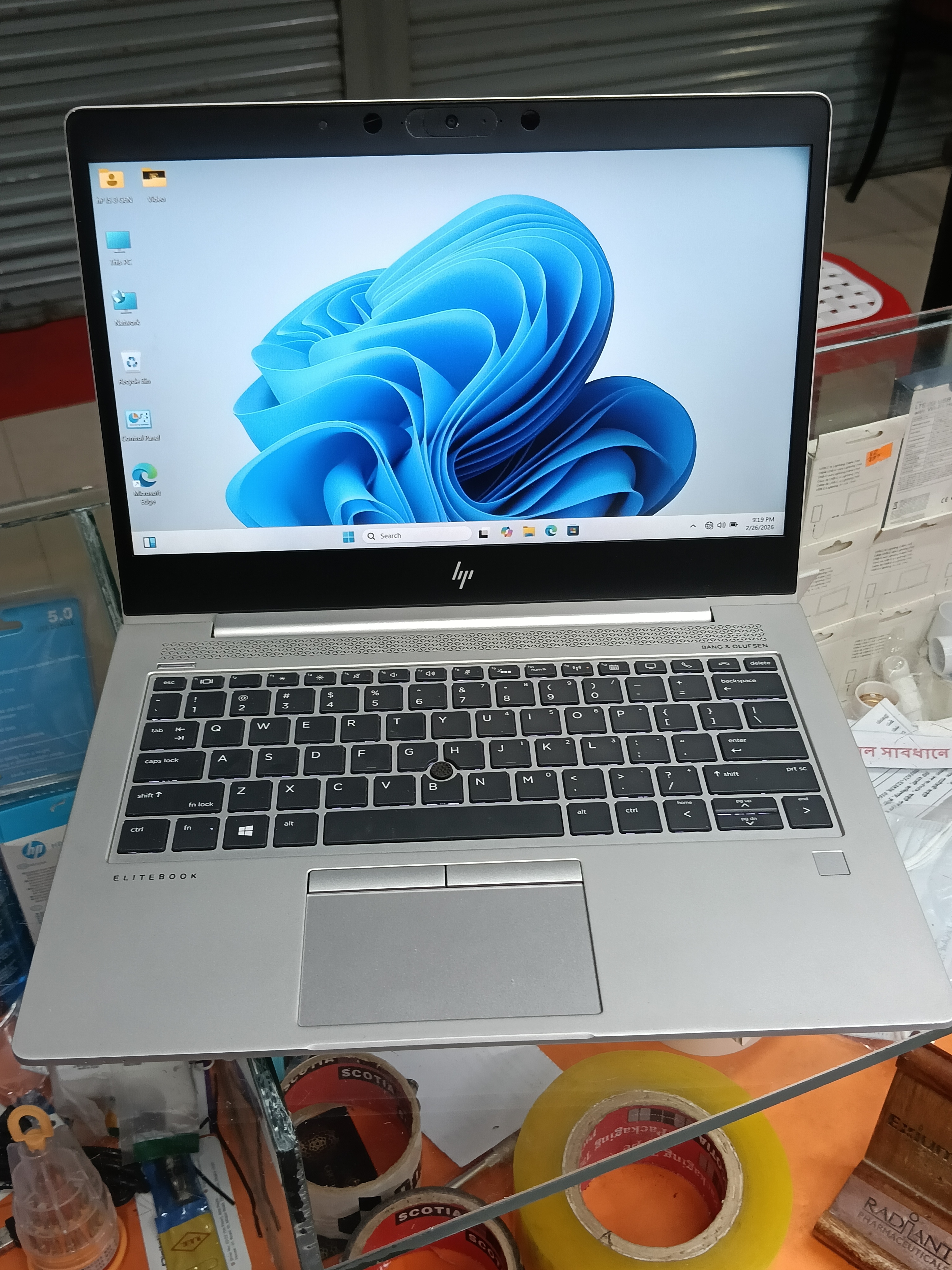 HP 830 G6 i5 8th gen Ram 8GB, SSD 256GB Laptop.